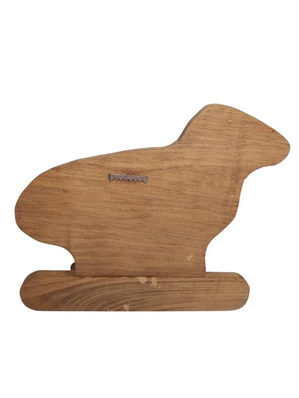 Wooden Goose Duck Wall Rack Key Hook 3 Pegs Rustic Decor Towel Holder
